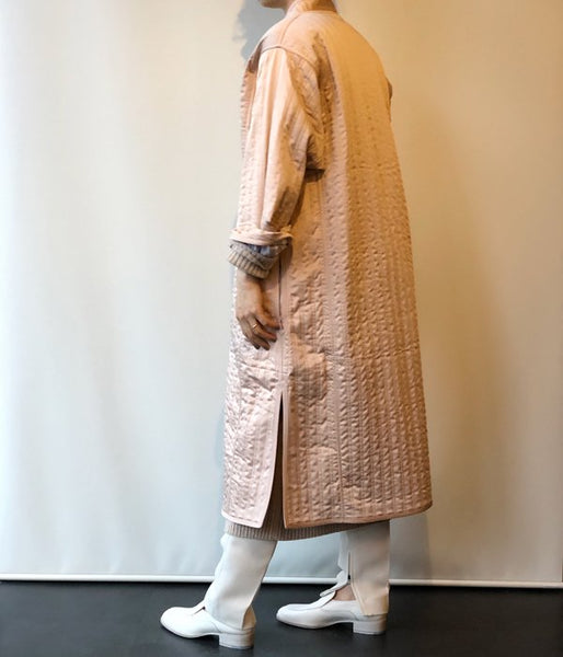 WRYHT/REVERSIVLE QUILT GAWN(CORAL)