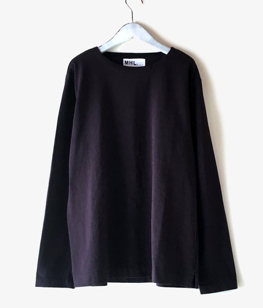 MHL./DRY COTTON JERSEY LS (NAVY)