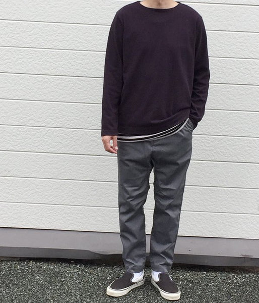 MHL./DRY COTTON JERSEY LS (NAVY)