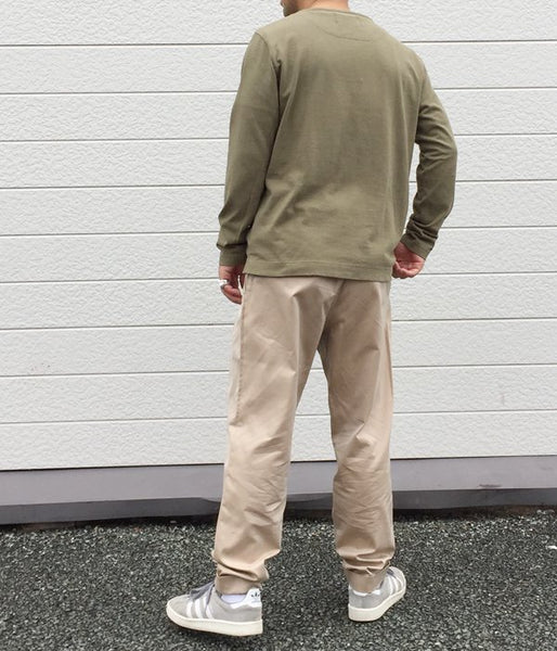 MHL./DRY COTTON JERSEY LS (KHAKI)