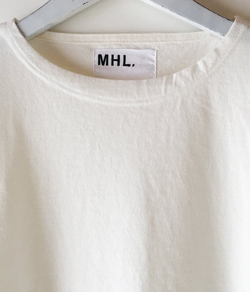 MHL./DRY COTTON JERSEY LS (WHITE)