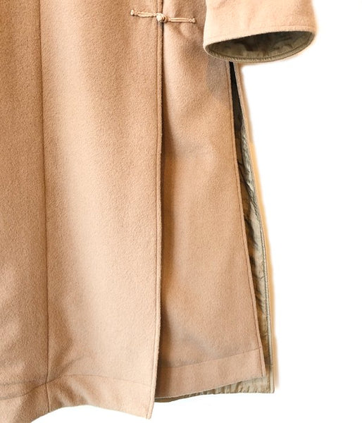 WRYHT/ASYMMETRY FRONT REVERSIBLE ORIENTAL COAT(BISQUE)