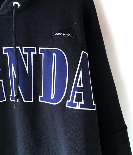 DESCENDANT/BREACH HOODED SWEATSHIRT (BLACK)