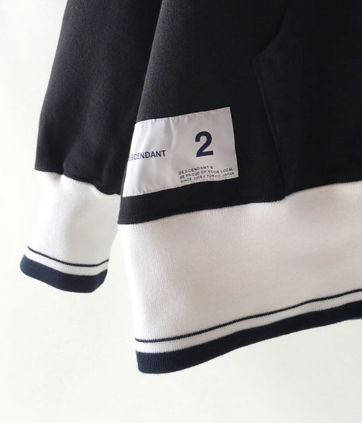 DESCENDANT/BREACH HOODED SWEATSHIRT (BLACK)