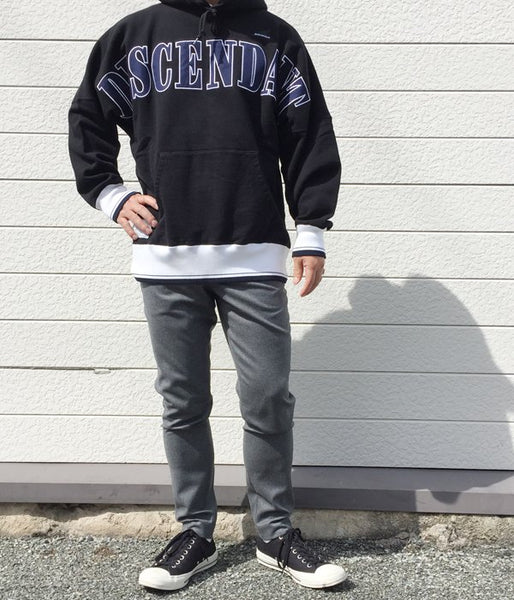 DESCENDANT/BREACH HOODED SWEATSHIRT (BLACK)
