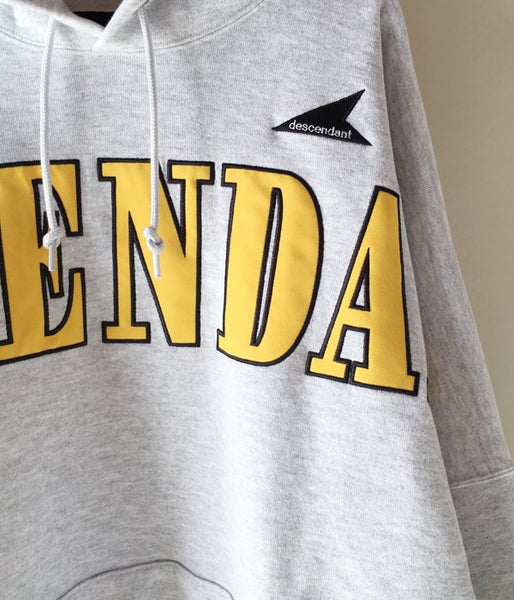 DESCENDANT/BREACH HOODED SWEATSHIRT (GRAY)
