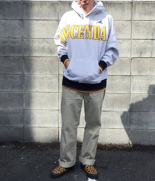 DESCENDANT/BREACH HOODED SWEATSHIRT (GRAY)