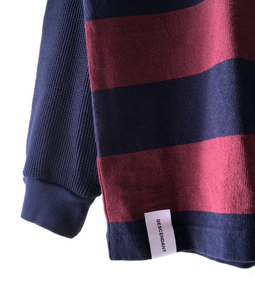 DESCENDANT/RICO LAYERD TEE (BURGUNDY)