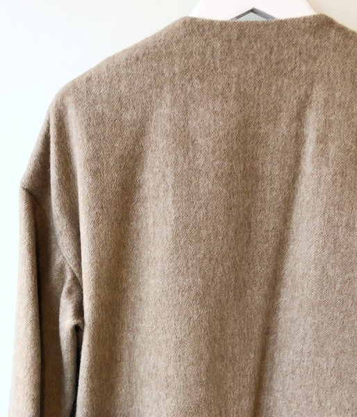 PHEENY/BEAVER FRINGE COAT(CAMEL)