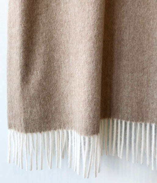 PHEENY/BEAVER FRINGE COAT(CAMEL)