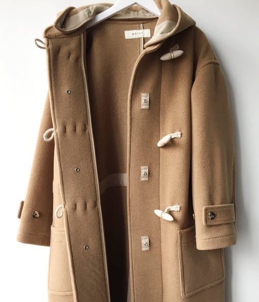 WRYHT/HOODED WATCH COAT(DUNE)