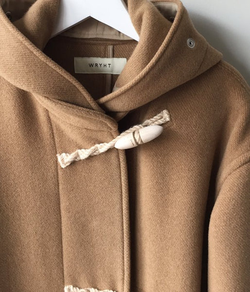 WRYHT/HOODED WATCH COAT(DUNE)