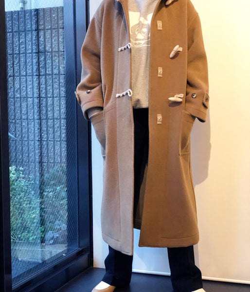 WRYHT/HOODED WATCH COAT(DUNE)