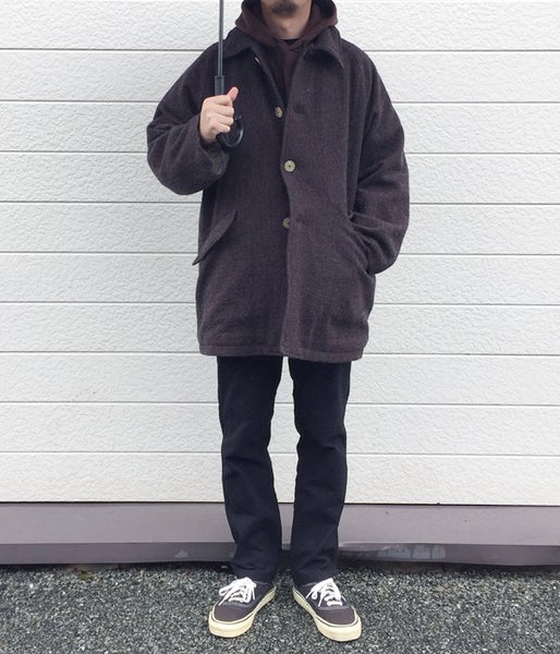 holk/WORK COAT (BURGUNDY)