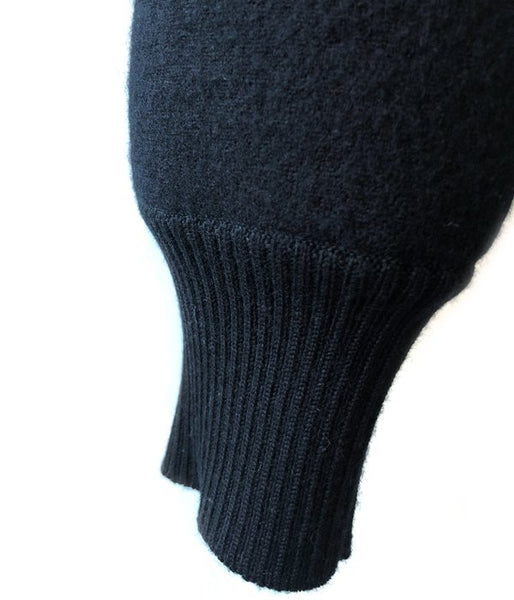 TAN/BOILED SHORT HOODIE (BLACK)