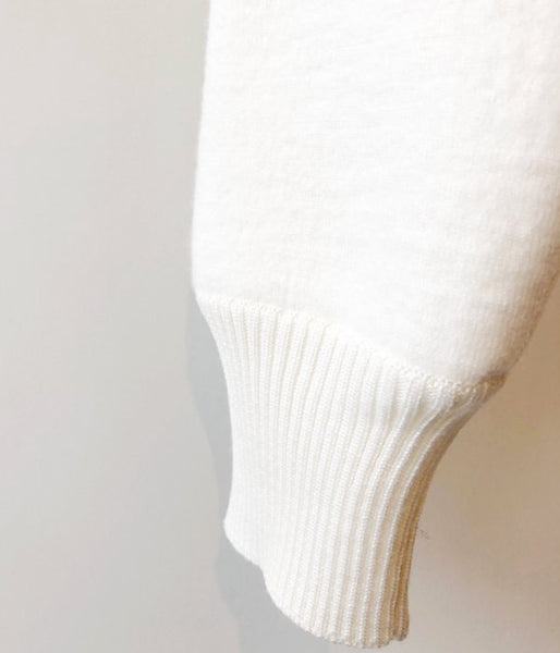 TAN/BOILED SHORT HOODIE (WHITE)