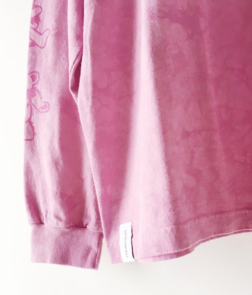 DESCENDANT/VORTEX TIE DYE LS (PINK)