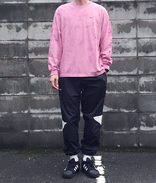 DESCENDANT/VORTEX TIE DYE LS (PINK)