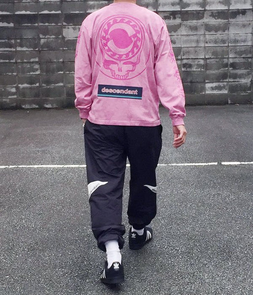 DESCENDANT/VORTEX TIE DYE LS (PINK)