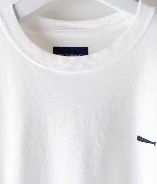 DESCENDANT/VORTEX CREW NECK LS (WHITE)