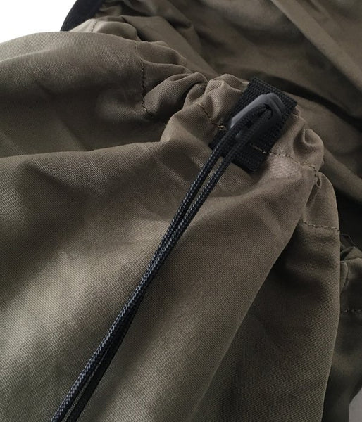 MHL./COTTON NYLON OXFORD BACK PACK (KHAKI)