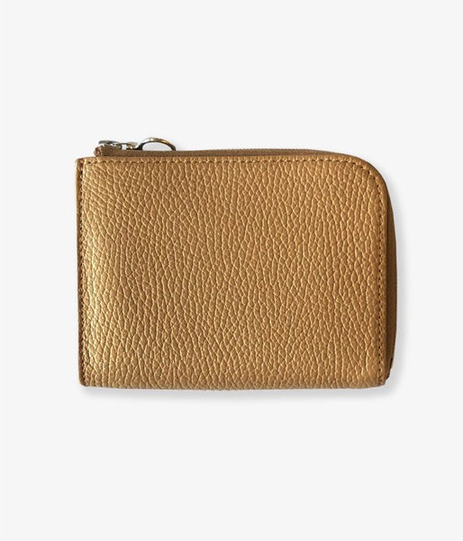 Aeta/PEBBLE GRAIN LEATHER WALLET TypeB(BEIGE)
