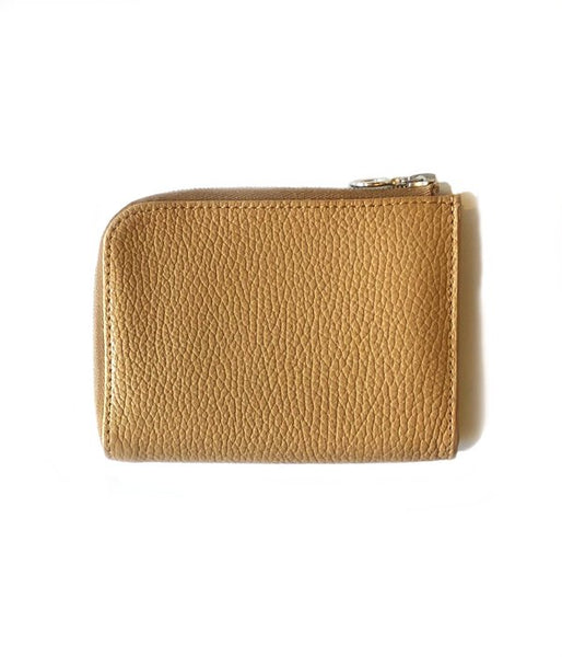 Aeta/PEBBLE GRAIN LEATHER WALLET TypeB(BEIGE)