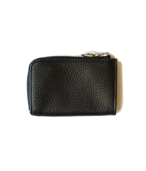 Aeta/PEBBLE GRAIN LEATHER COIN CASE(BLACK)
