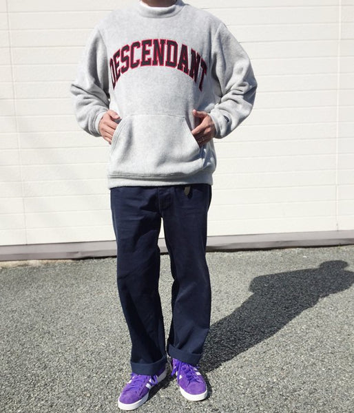 DESCENDANT/ROO FLEECE CREW NECK SWEATSHIRT (GRAY)