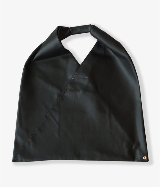 MM6 MAISON MARGIELA/ECO LEATHER JAPANESE TOTE BAG(BLACK)