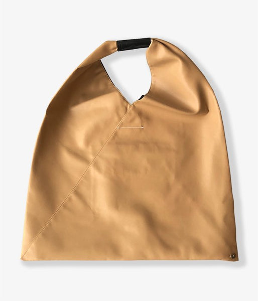 MM6 MAISON MARGIELA/ECO LEATHER JAPANESE TOTE BAG(BEIGE)