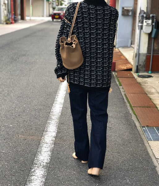 MM6 MAISON MARGIELA/CENTER PRESS DENIM PANTS(DARKBLUE)