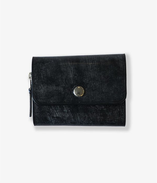 MARGARET HOWELL/BRIDLE LEATHER MINI WALLET(BLACK)
