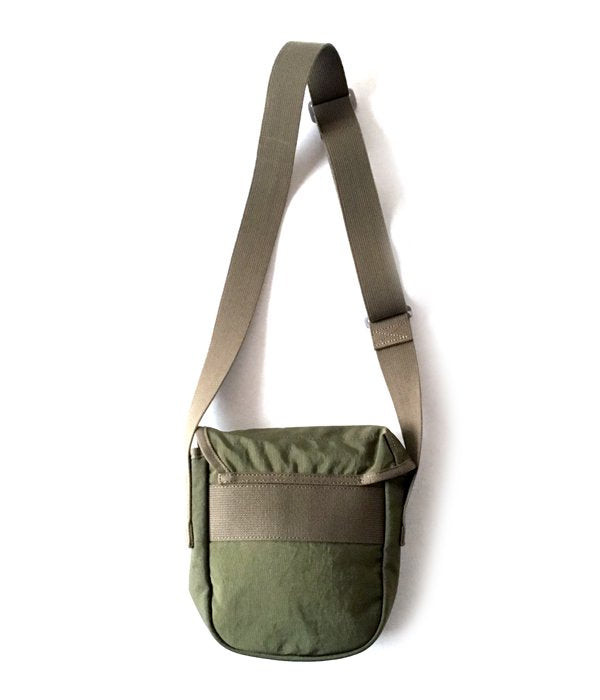 MHL./VINTAGE WASHED NYLON BAG (KHAKI)