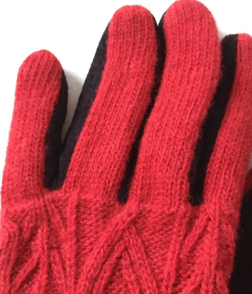 San Francisco/ALAN CABLE TOUCH GLOVE WOMENS