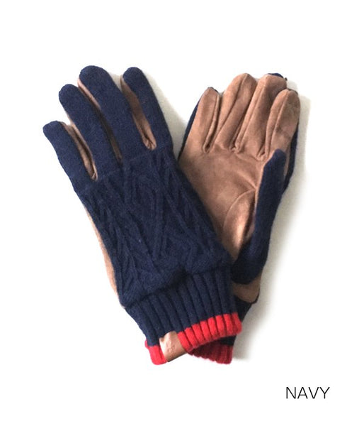 San Francisco/ALAN CABLE TOUCH GLOVE WOMENS
