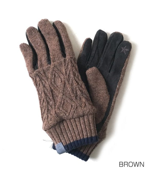 San Francisco/ALAN CABLE TOUCH GLOVE WOMENS