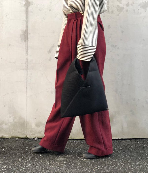 MM6 MAISON MARGIELA/MESH JAPANESE TOTE BAG MINI(BLACK)(3)