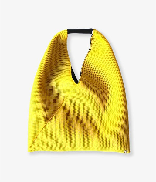MM6 MAISON MARGIELA/MESH JAPANESE TOTE BAG MINI(YELLOW)