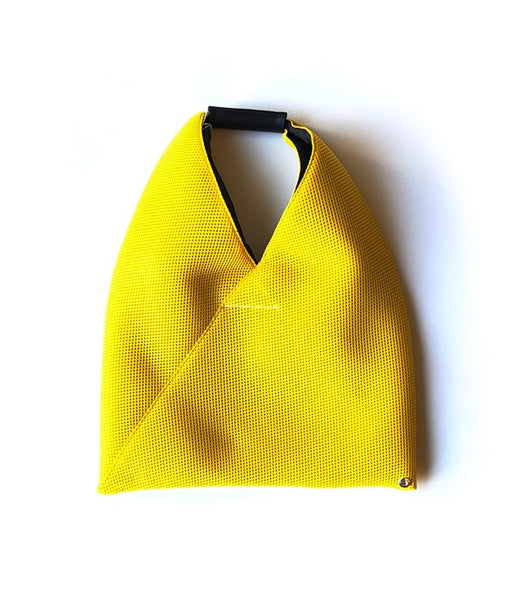 MM6 MAISON MARGIELA/MESH JAPANESE TOTE BAG MINI(YELLOW)