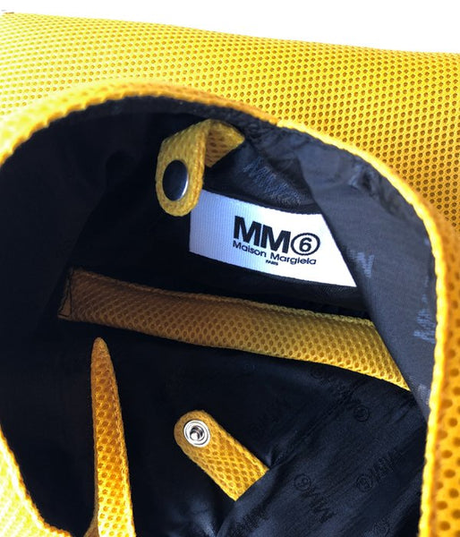 MM6 MAISON MARGIELA/MESH JAPANESE TOTE BAG MINI(YELLOW)