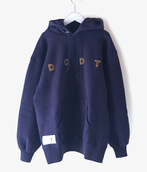 DESCENDANT/BARKELEY HOODED SWEATSHIRT (NAVY)