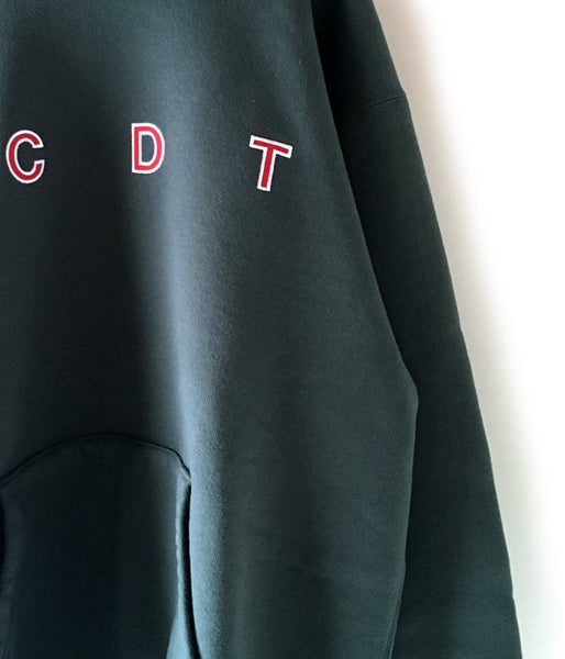 DESCENDANT/BARKELEY HOODED SWEATSHIRT (GREEN)