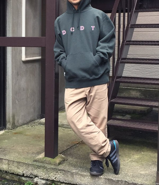 DESCENDANT/BARKELEY HOODED SWEATSHIRT (GREEN)