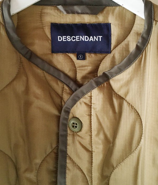 DESCENDANT/REMNANTS QUILTING JACKET