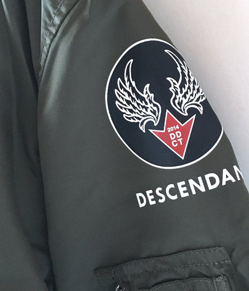 DESCENDANT/D-MA1-M NYLON JACKET (OLIVE DRAB)