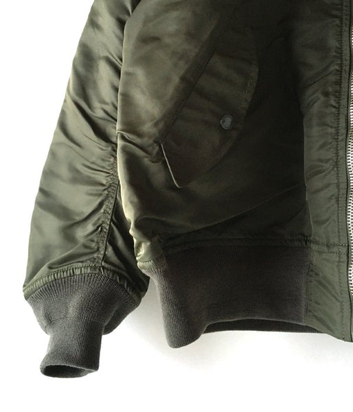 DESCENDANT/D-MA1-M NYLON JACKET (OLIVE DRAB)