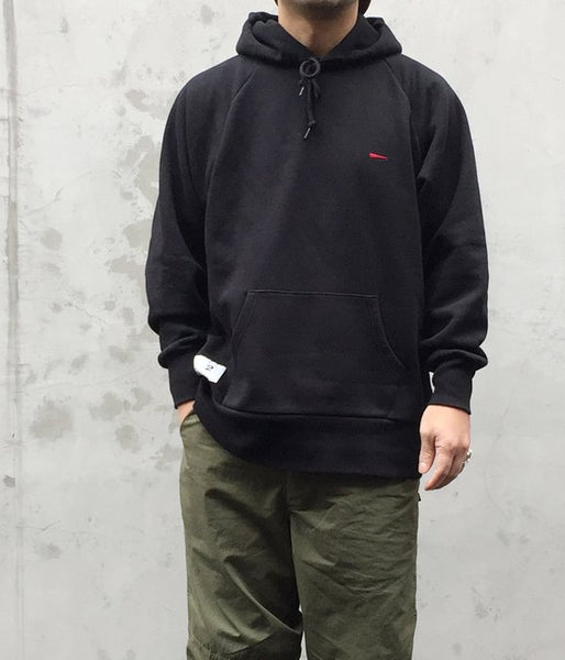 DESCENDANT/PE HOODED SWEATSHIRT (BLACK)