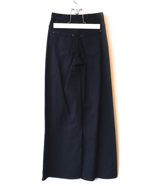 MM6 MAISON MARGIELA/5 POCKETS WIDE DENIM PANTS