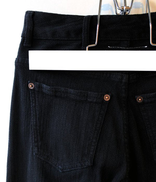 MM6 MAISON MARGIELA/5 POCKETS WIDE DENIM PANTS